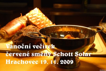 Vánoční večírek v Hachovci 19. 11. 2009.